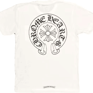 Chrome Hearts Horse Shoe Logo Pocket T-Shirt White