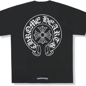 Chrome Hearts Horse Shoe Logo Pocket T-Shirt Black