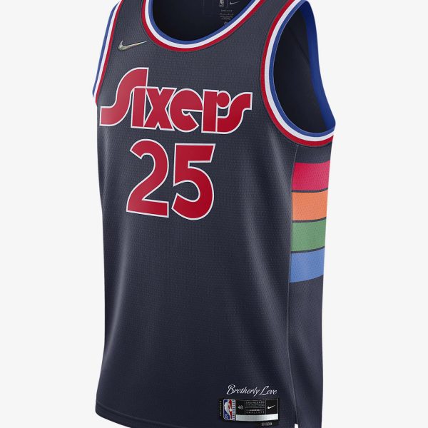 Philadelphia 76ers City Edition Nike Dri-FIT NBA Swingman Jersey